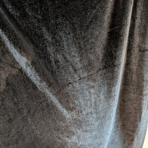 Molly Bracken Black Velvet Dress Sheer Puff Sleeves Size XS - S Whimsigoth - Picture 10 of 14